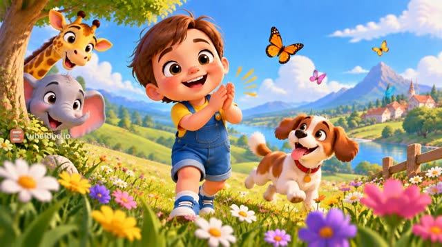 Scene 7 - Lets dance with Tommy and animals