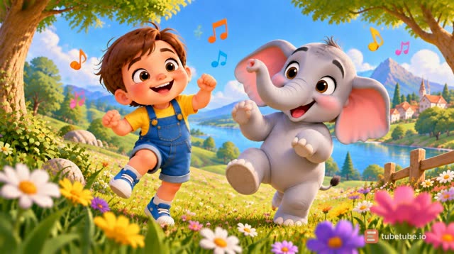 Scene 8 - Lets dance with Tommy and animals