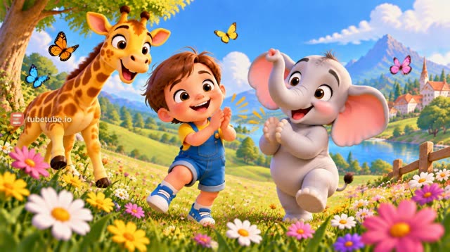 Scene 10 - Lets dance with Tommy and animals