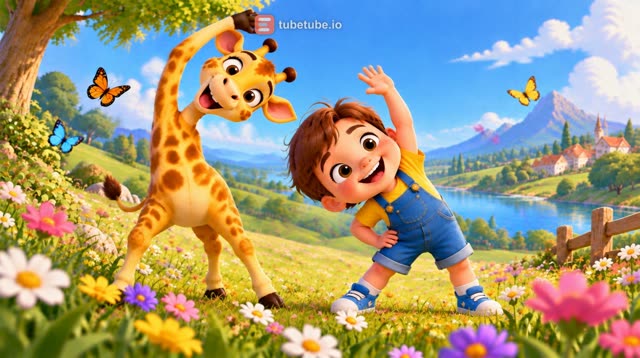 Scene 11 - Lets dance with Tommy and animals