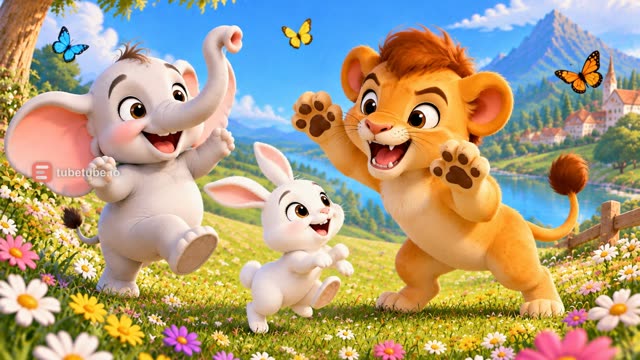 Scene 15 - Lets dance with Tommy and animals