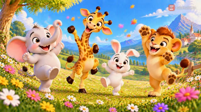 Scene 16 - Lets dance with Tommy and animals