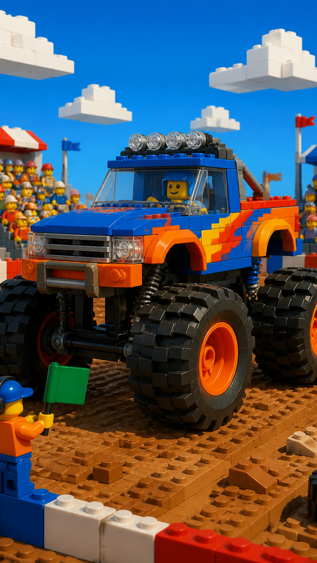 Scene 1 - Big Monster Truck