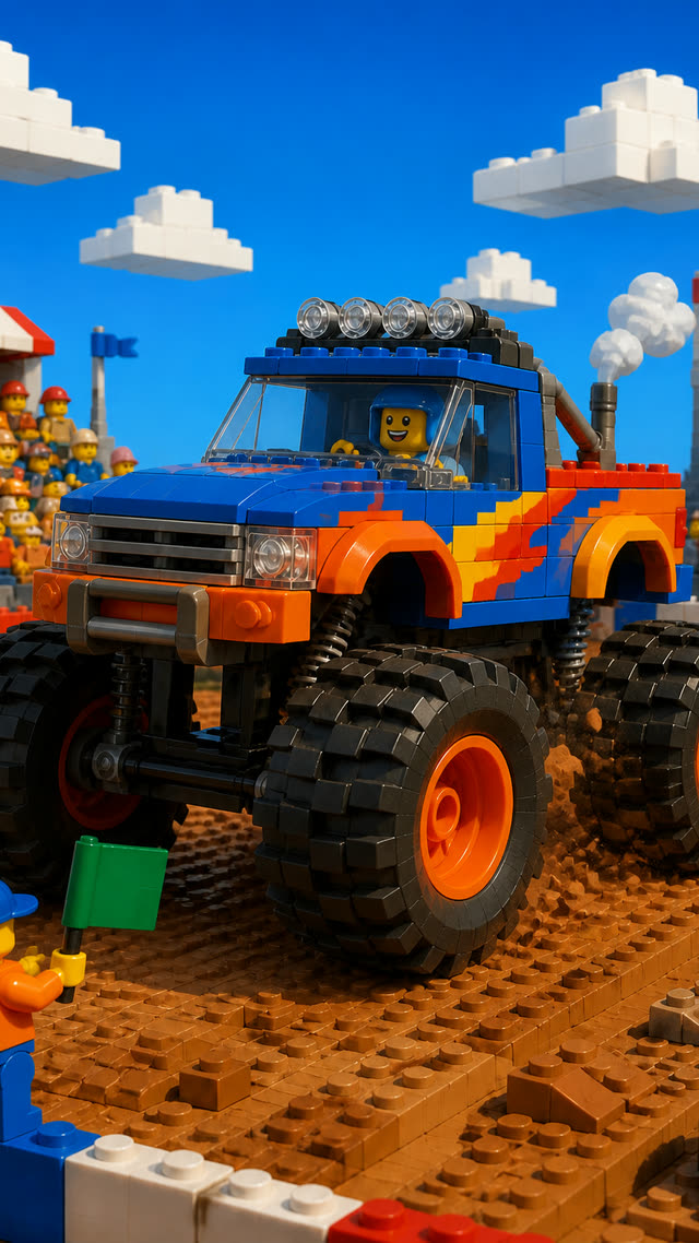 Scene 2 - Big Monster Truck