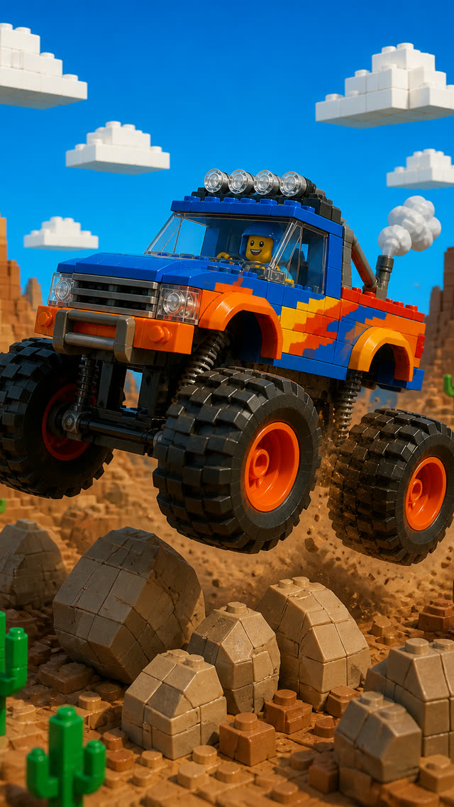 Scene 3 - Big Monster Truck