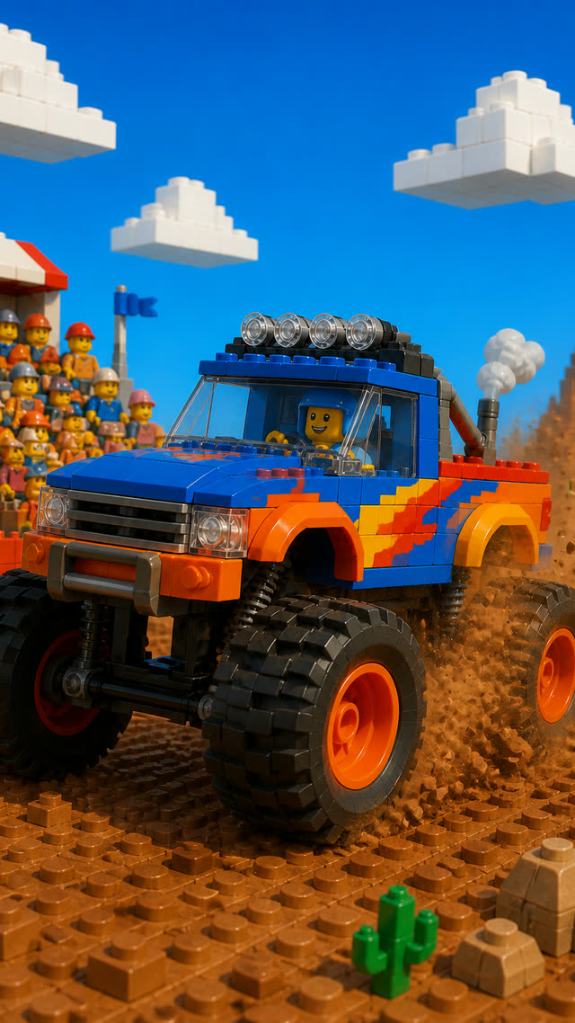 Scene 5 - Big Monster Truck