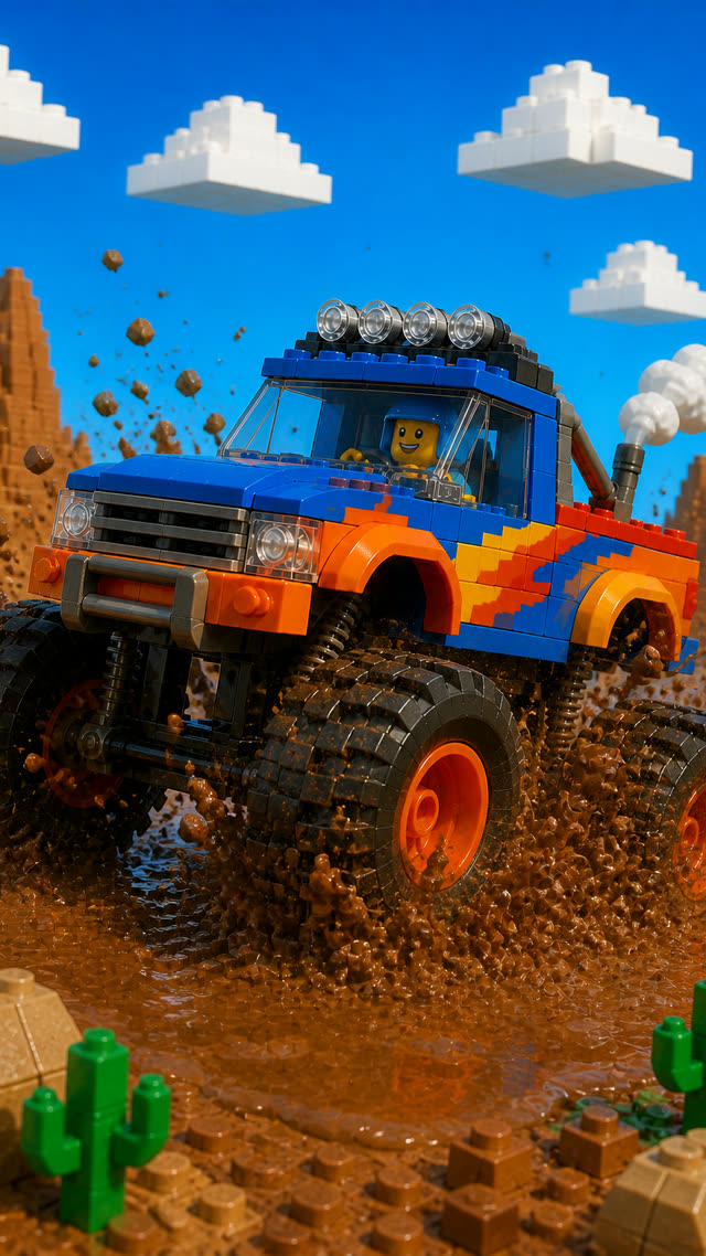 Scene 8 - Big Monster Truck