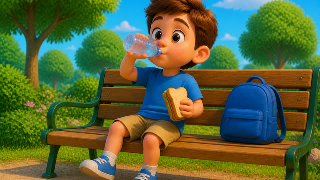 Scene 4 - Boy playing