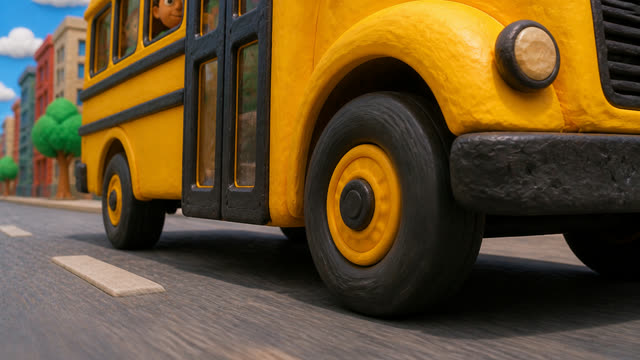 Scene 5 - Wheels on the Bus Bounce Along