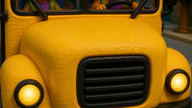 Scene 18 - Wheels on the Bus Bounce Along