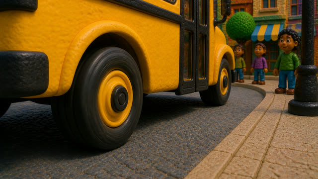 Scene 21 - Wheels on the Bus Bounce Along