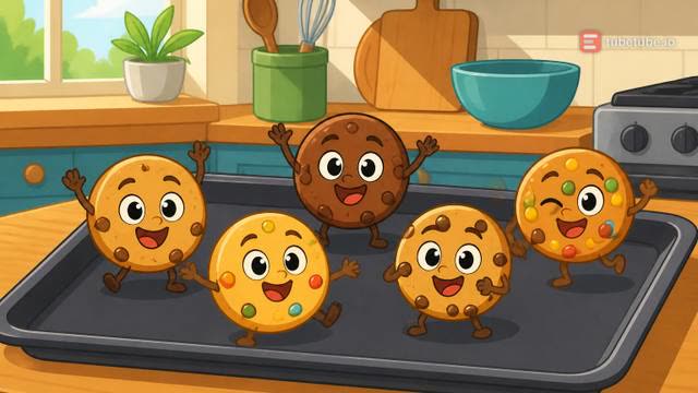 Scene 1 - Five Little Cookies