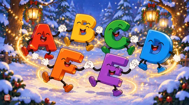 Scene 9 - Merry Christmas ABCs