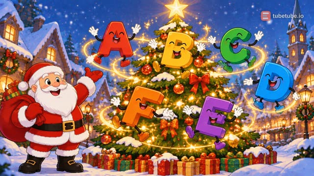 Scene 10 - Merry Christmas ABCs