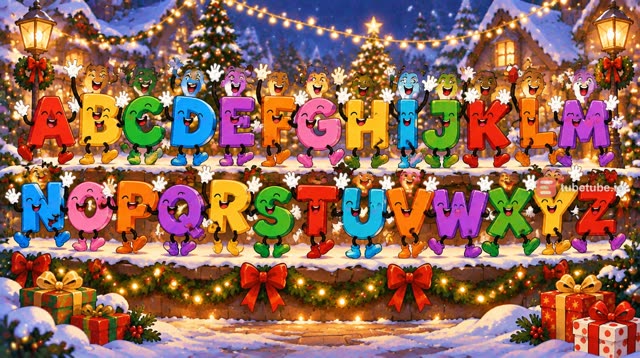 Scene 11 - Merry Christmas ABCs