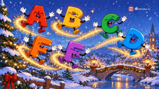 Scene 12 - Merry Christmas ABCs