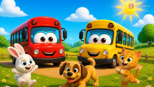 Scene 5 - The Happy Yellow Bus