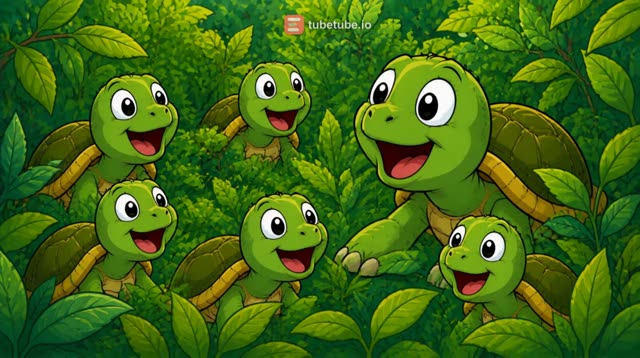 Scene 9 - La famille Tortue