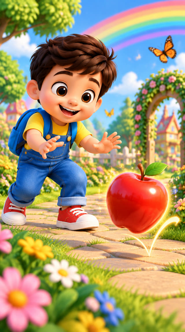 Scene 2 - Colours & Shapes for Kids!  Learn with Aveer!