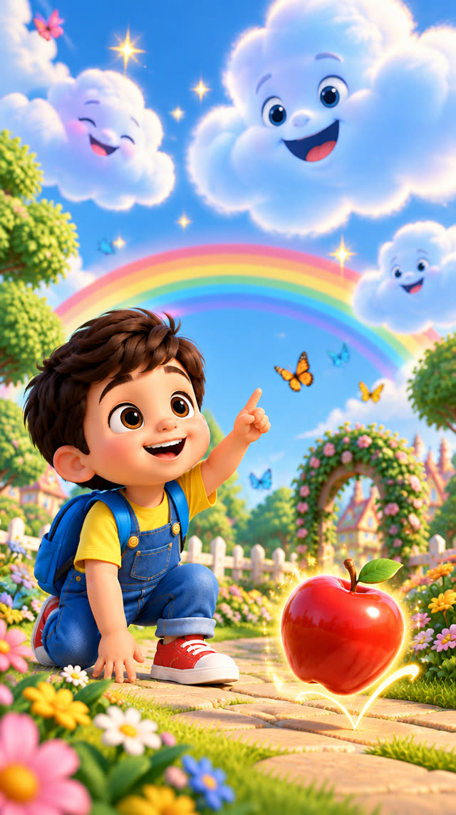Scene 3 - Colours & Shapes for Kids!  Learn with Aveer!