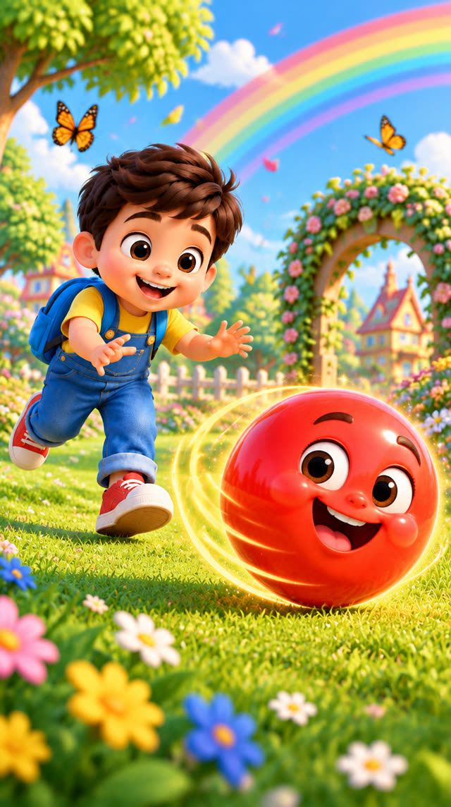 Scene 7 - Colours & Shapes for Kids!  Learn with Aveer!