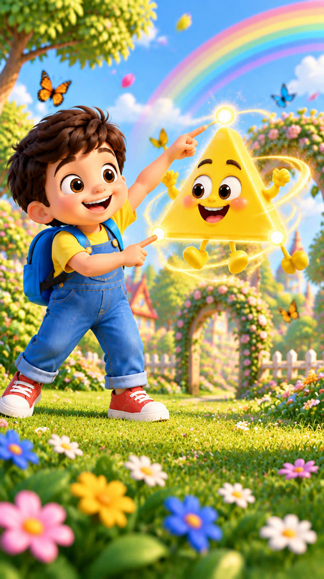 Scene 10 - Colours & Shapes for Kids!  Learn with Aveer!