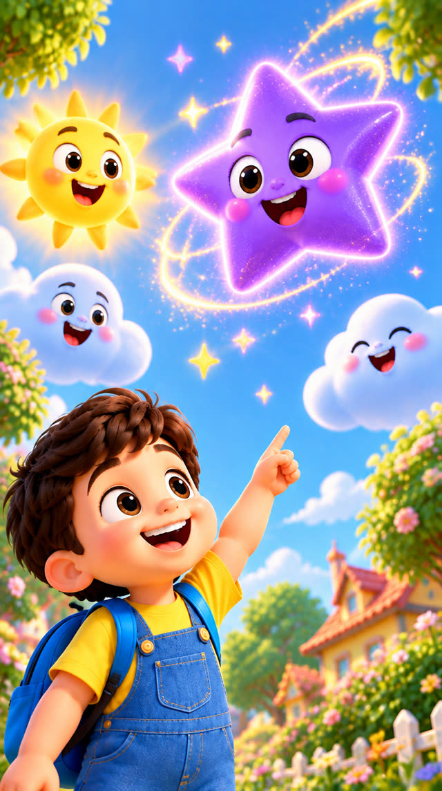 Scene 12 - Colours & Shapes for Kids!  Learn with Aveer!