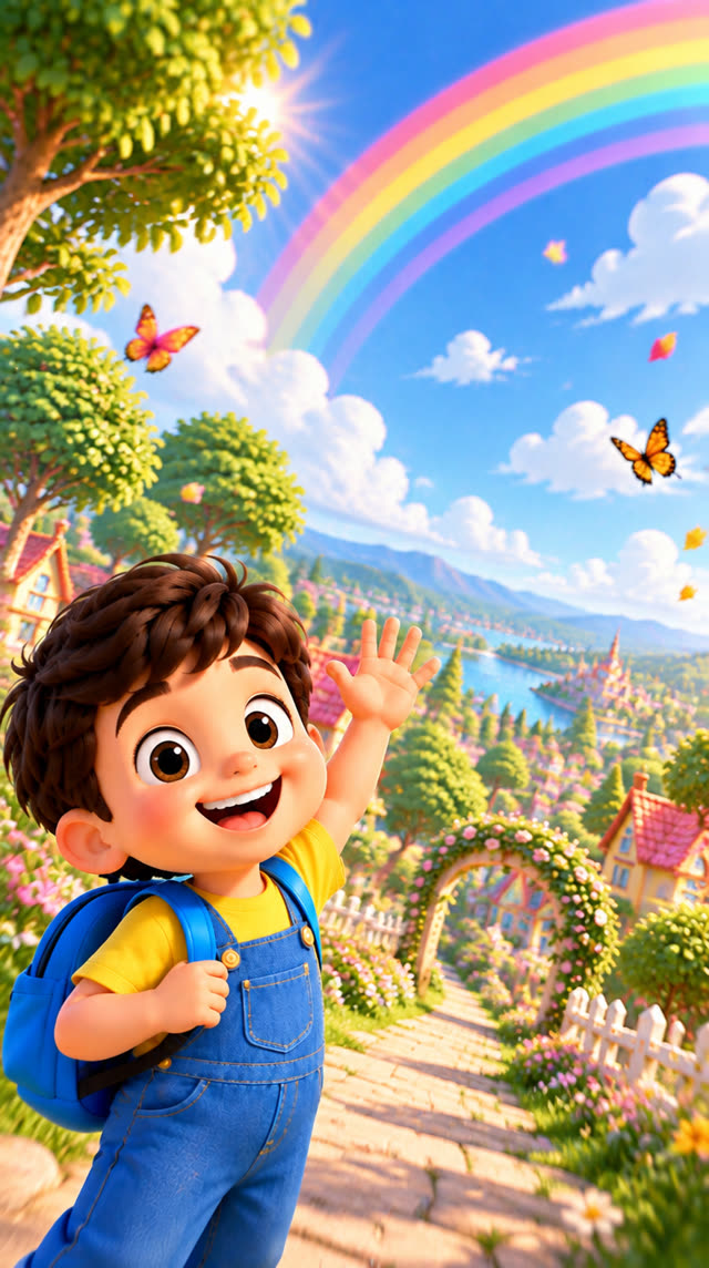Scene 15 - Colours & Shapes for Kids!  Learn with Aveer!