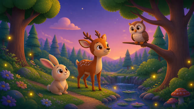 Scene 2 - Little Moon Says Goodnight