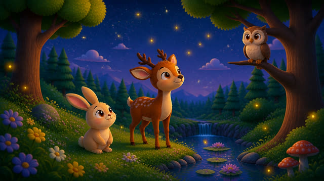 Scene 6 - Little Moon Says Goodnight