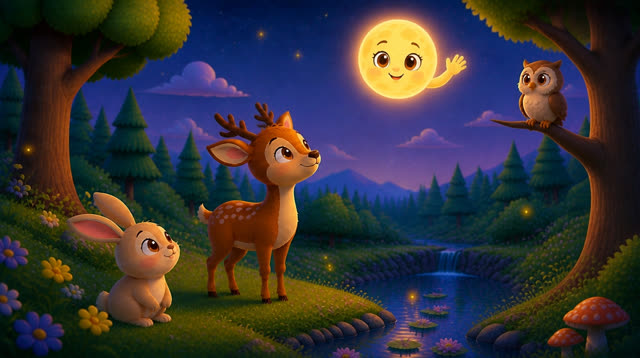 Scene 10 - Little Moon Says Goodnight