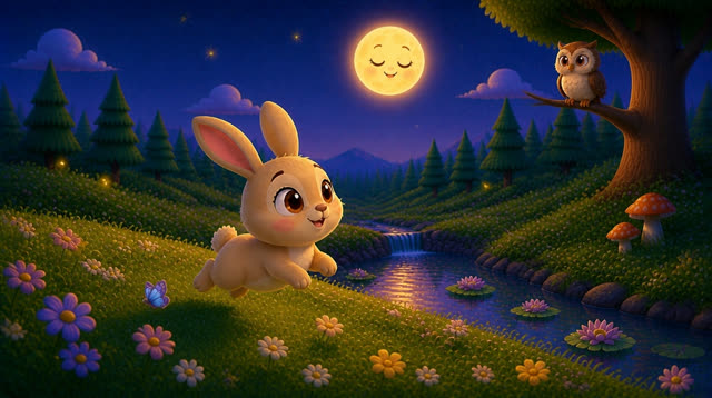 Scene 16 - Little Moon Says Goodnight