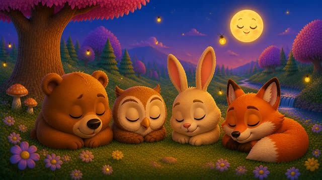 Scene 28 - Little Moon Says Goodnight