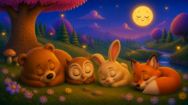 Scene 30 - Little Moon Says Goodnight