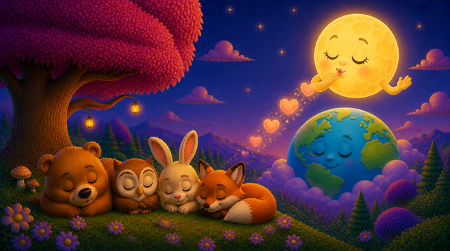 Scene 37 - Little Moon Says Goodnight
