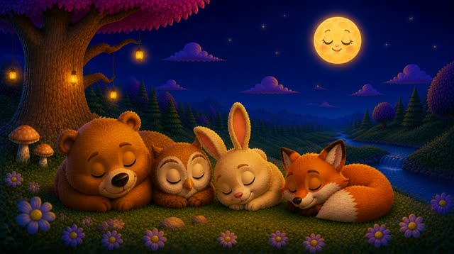 Scene 38 - Little Moon Says Goodnight