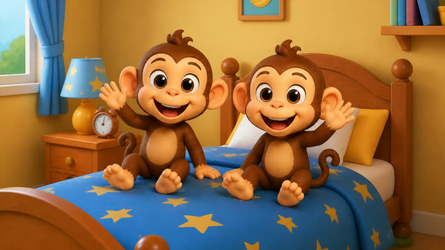 Scene 2 - Ten Little Monkeys