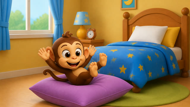 Scene 5 - Ten Little Monkeys