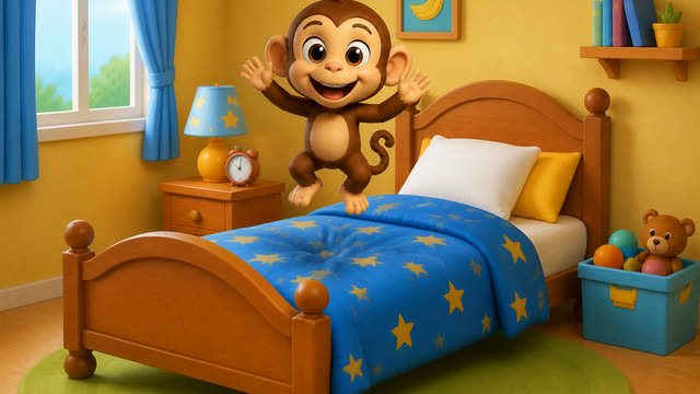 Scene 6 - Ten Little Monkeys
