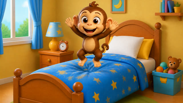 Scene 10 - Ten Little Monkeys
