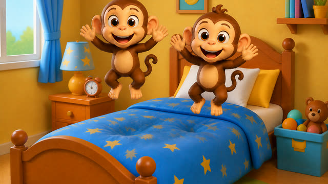 Scene 12 - Ten Little Monkeys