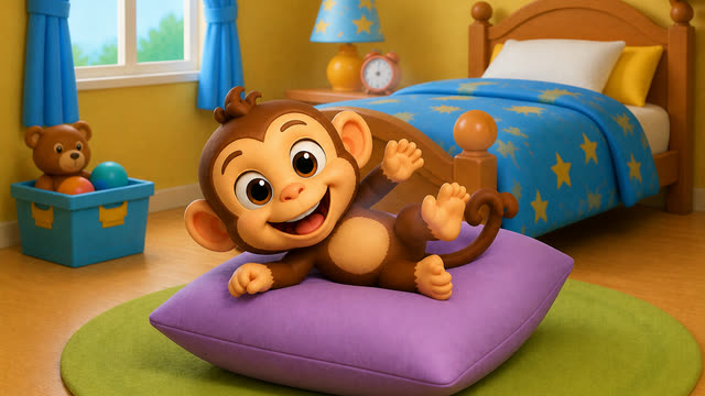 Scene 14 - Ten Little Monkeys