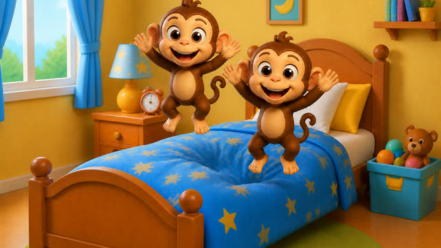 Scene 15 - Ten Little Monkeys