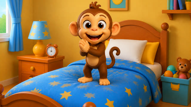Scene 16 - Ten Little Monkeys
