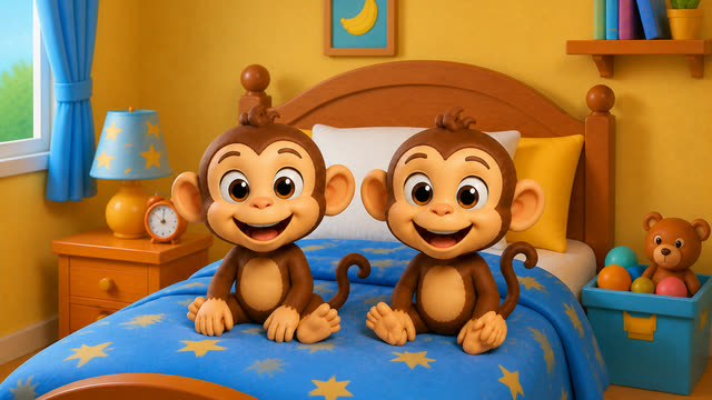Scene 17 - Ten Little Monkeys