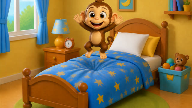 Scene 18 - Ten Little Monkeys