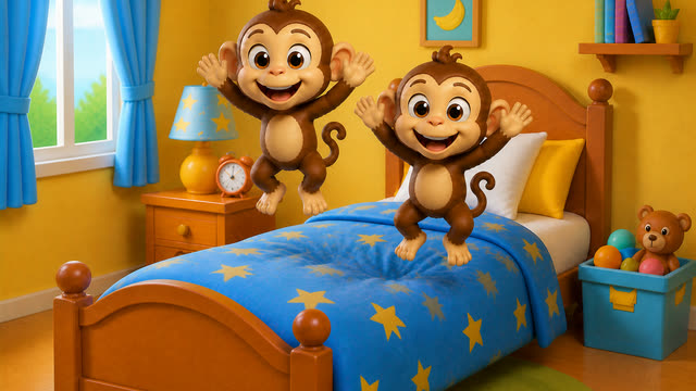 Scene 20 - Ten Little Monkeys