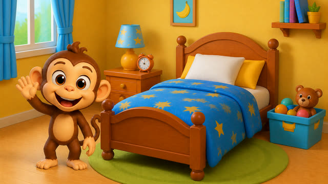 Scene 22 - Ten Little Monkeys