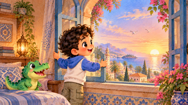 Scene 1 - ذهب الليل وجاء الفجر  | Lala Kids Planet