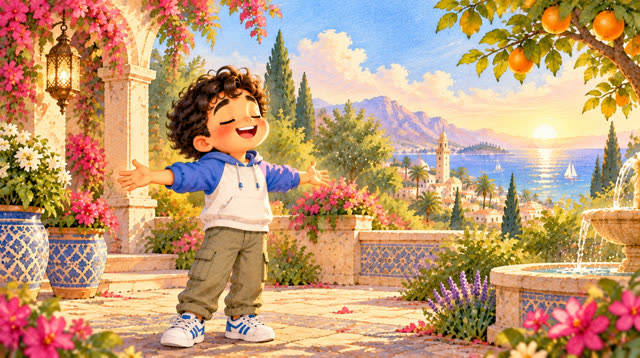 Scene 2 - ذهب الليل وجاء الفجر  | Lala Kids Planet